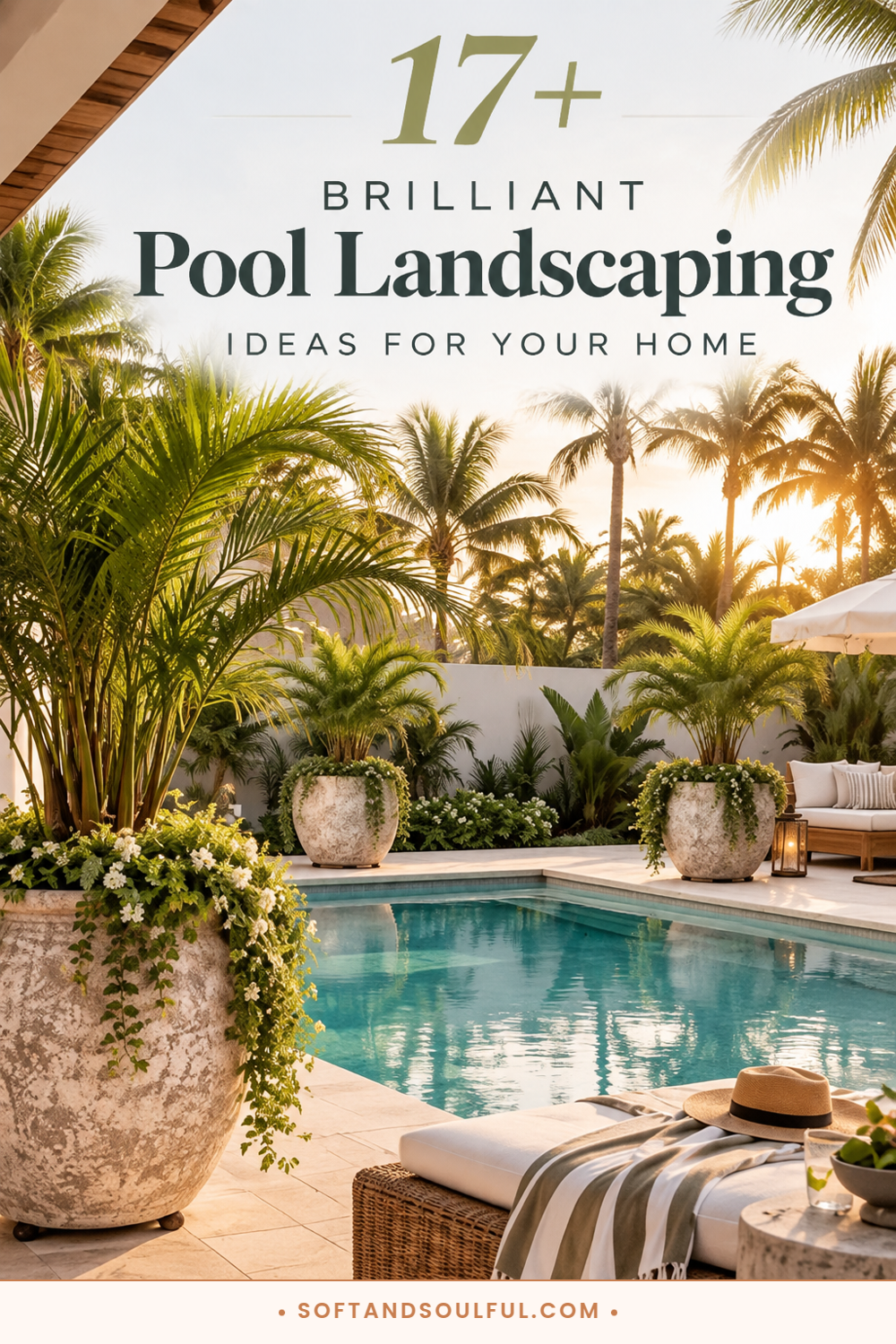 17+ Brilliant Pool Landscaping Ideas for Your Home