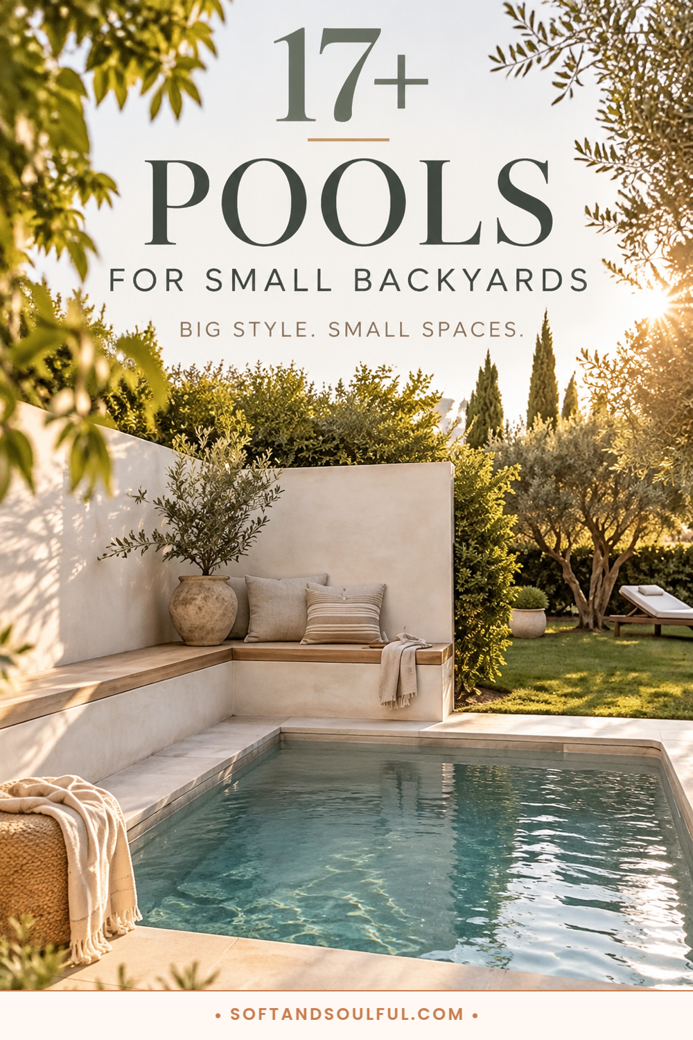 17+ Brilliant Pools for Small Backyards