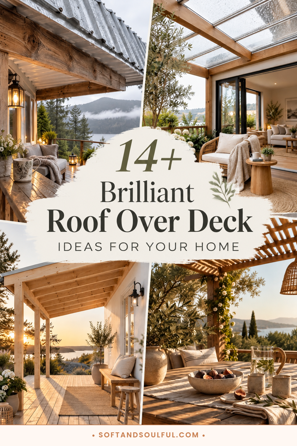 14+ Brilliant Roof over Deck Ideas for Your Home