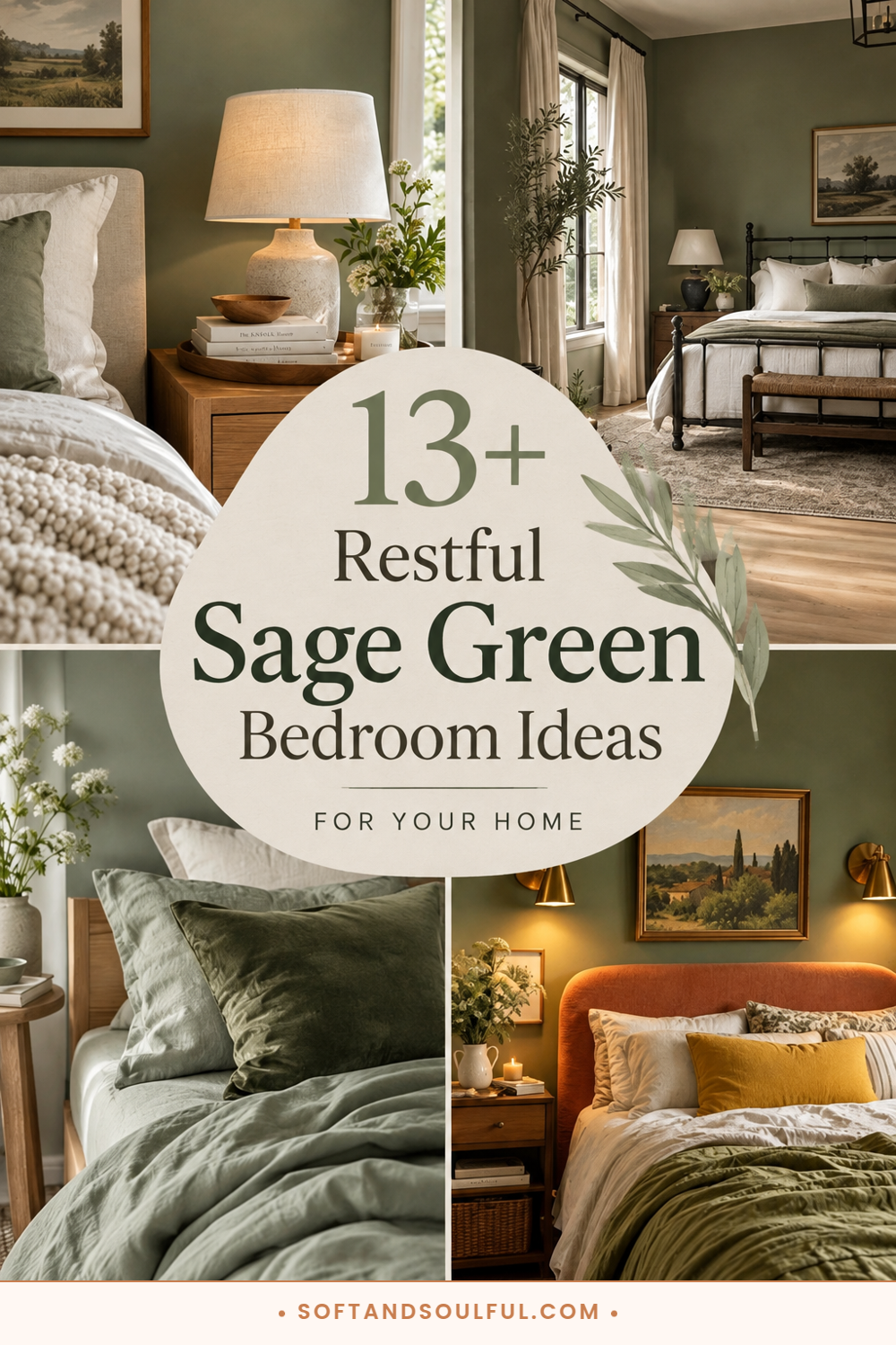 13+ Restful Sage Green Bedroom Ideas for Your Home