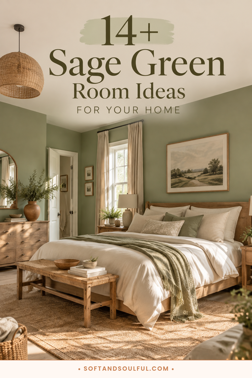 14+ Stunning Sage Green Room Ideas for Your Home