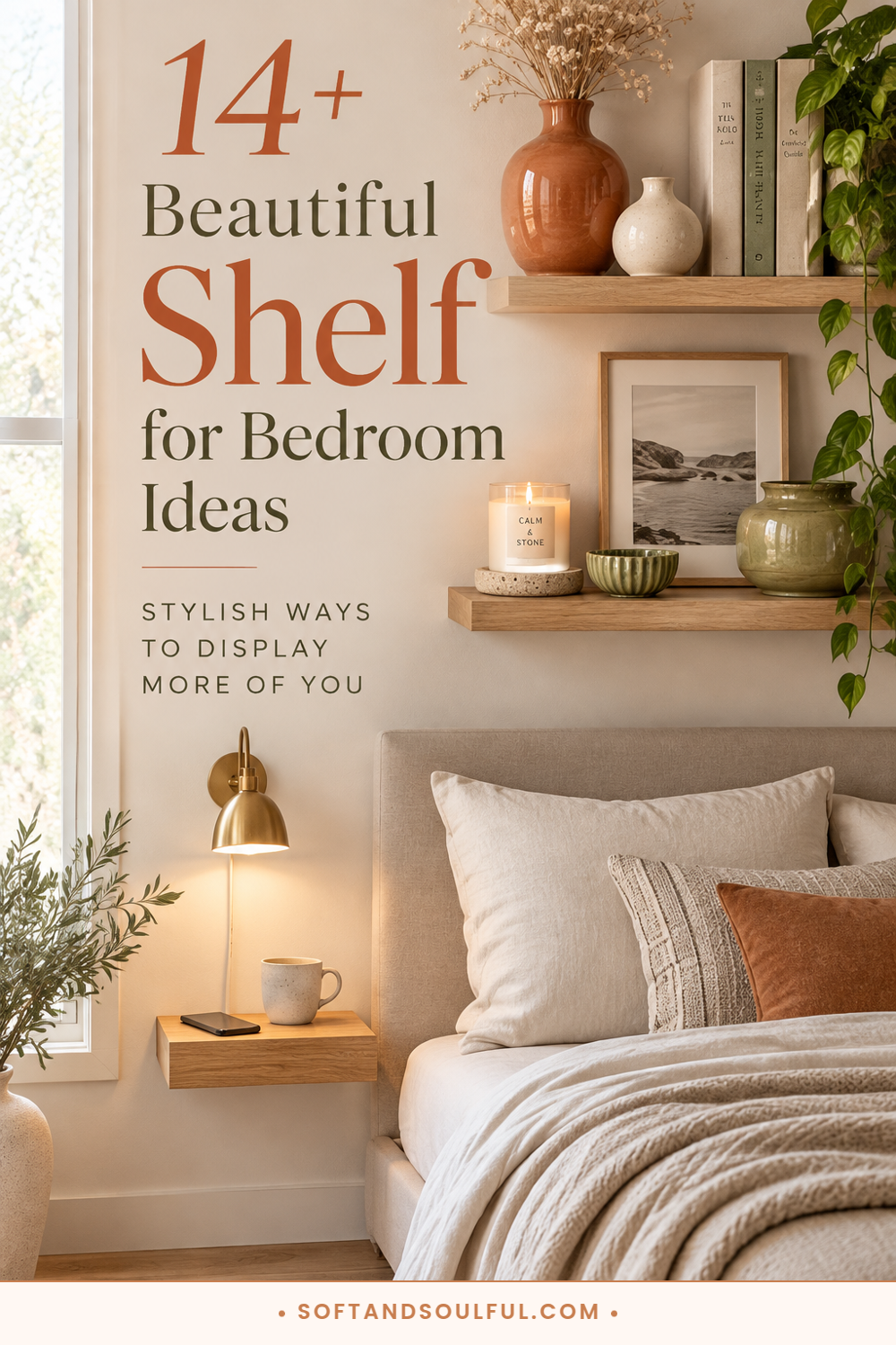 14+ Beautiful Shelf for Bedroom Ideas for Your Home