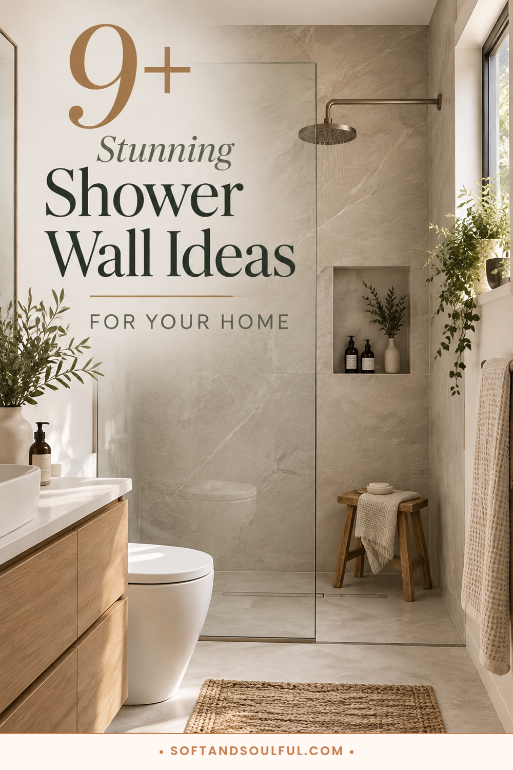 9+ Stunning Shower Wall Ideas for Your Home