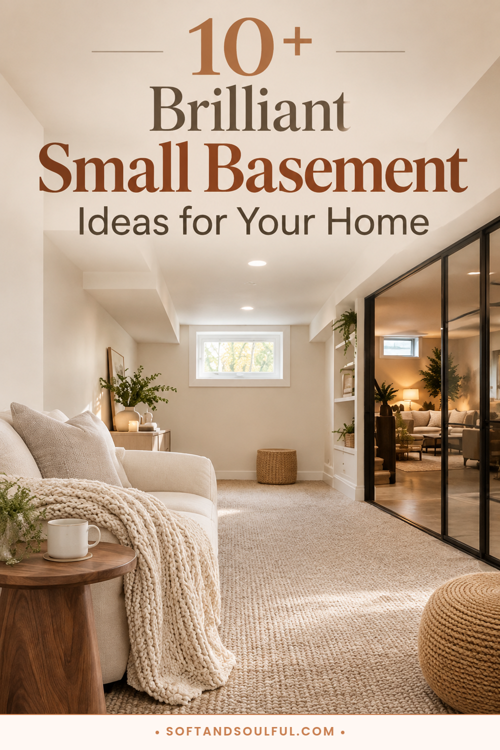 10+ Brilliant Small Basement Ideas for Your Home