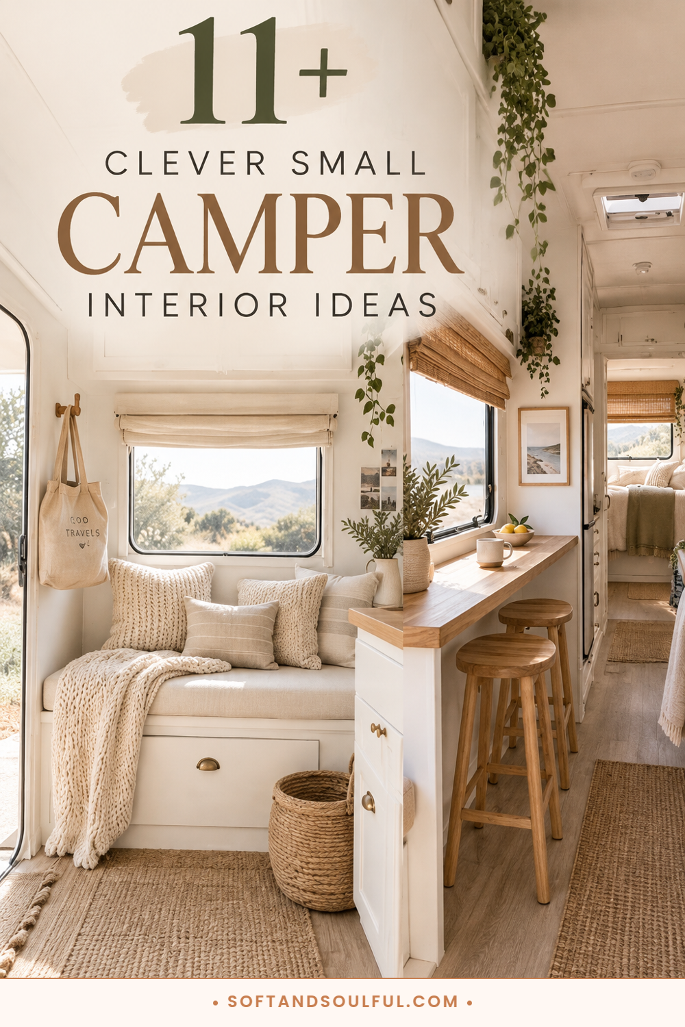 11+ Clever Small Camper Interior Ideas