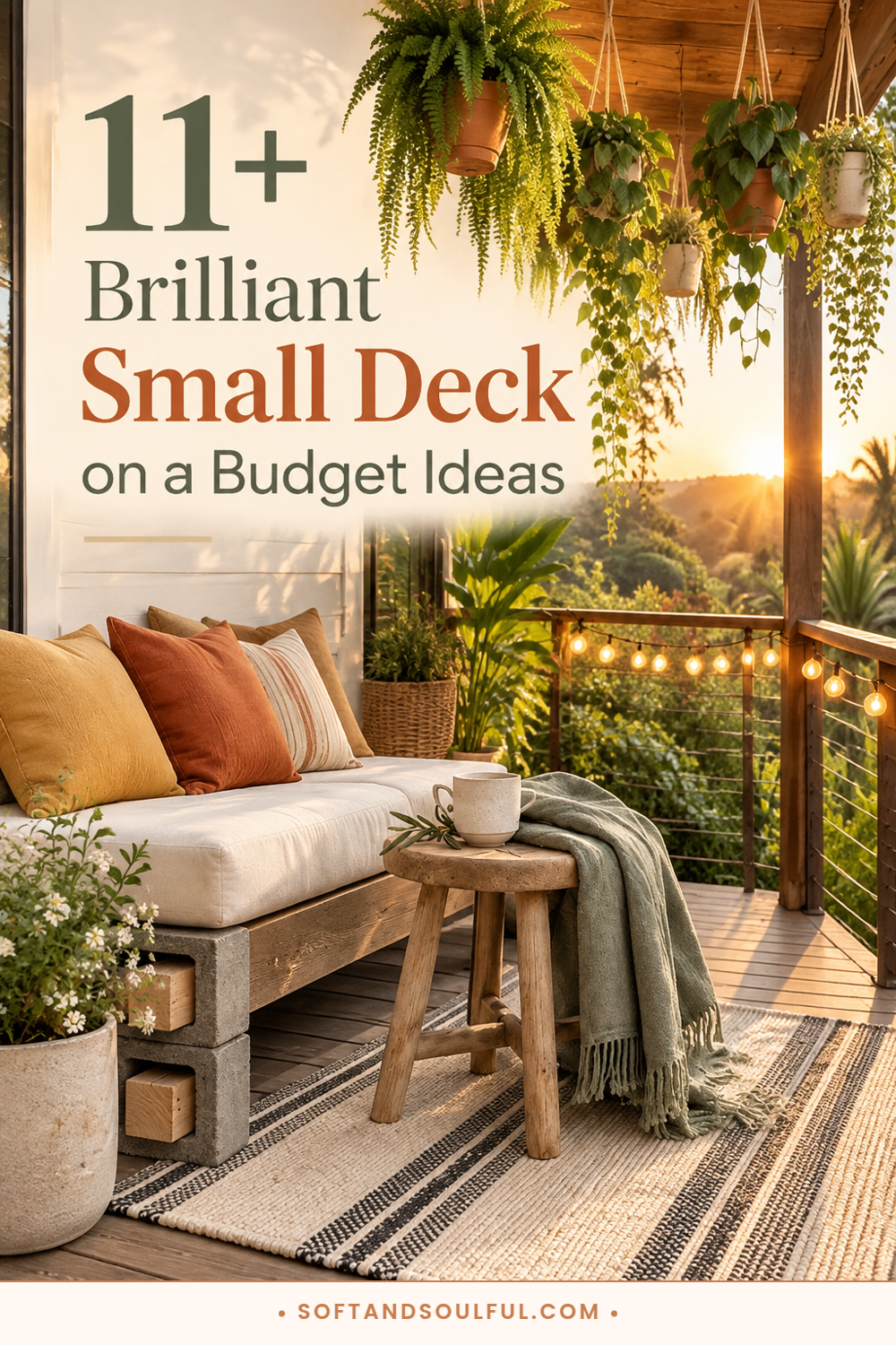 11+ Brilliant Small Deck on a Budget Ideas