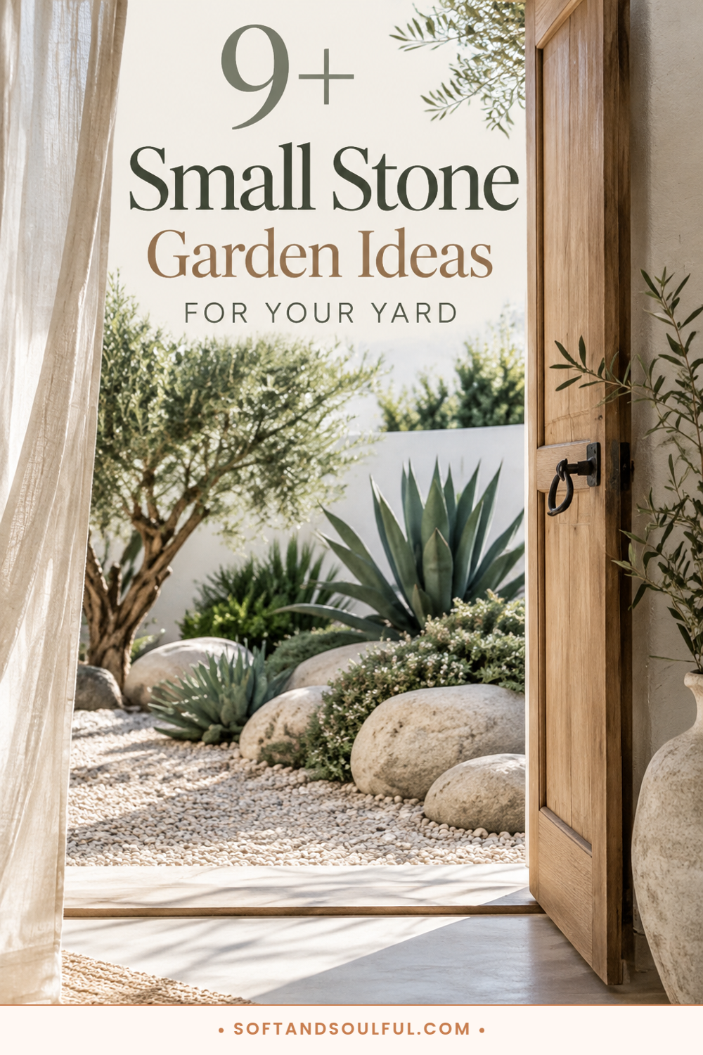 9+ Easy Small Stone Garden Ideas for Your Yard