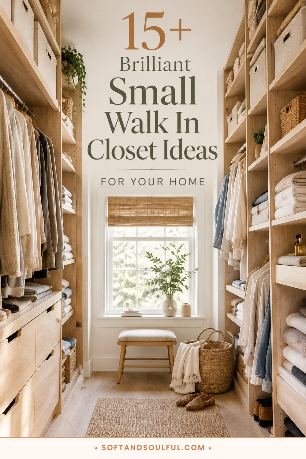 15+ Brilliant Small Walk in Closet Ideas for Your Home