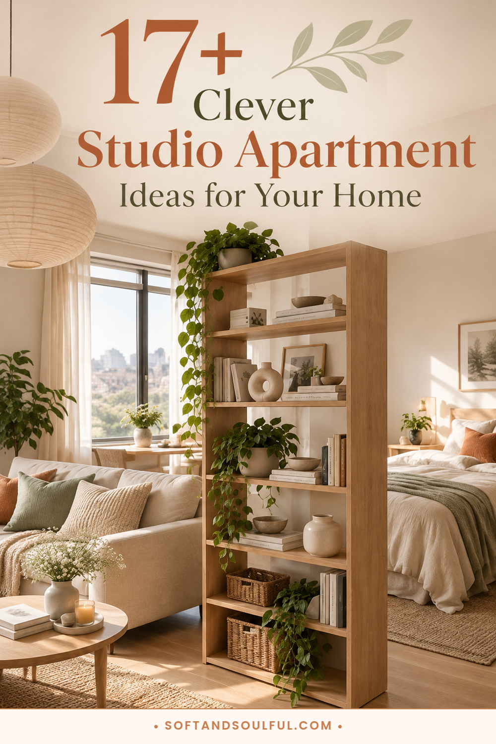 17+ Clever Studio Apartment Ideas for Your Home