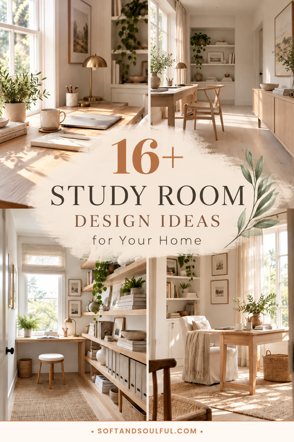 16+ Brilliant Study Room Design Ideas for Your Home