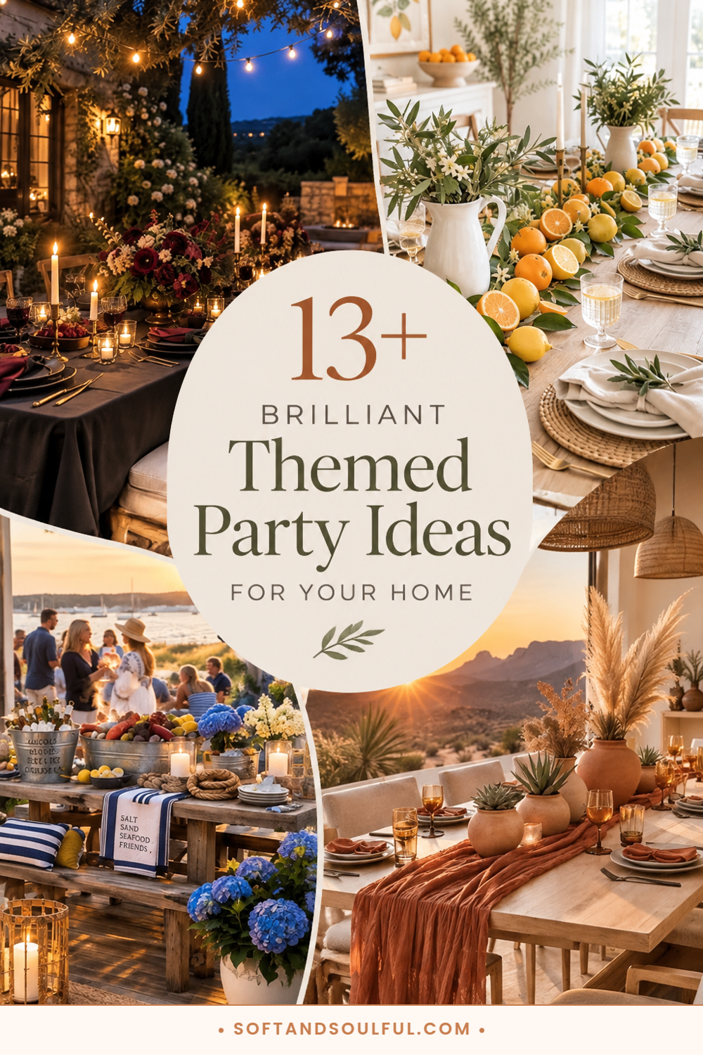 13+ Brilliant Themed Party Ideas for Your Home