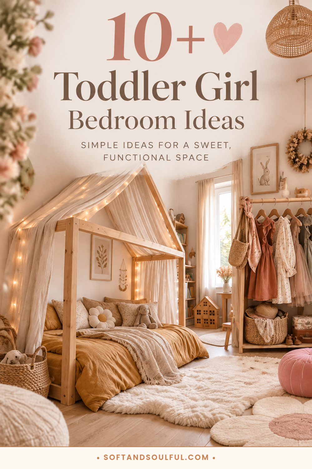 10+ Simple Toddler Girl Bedroom Ideas