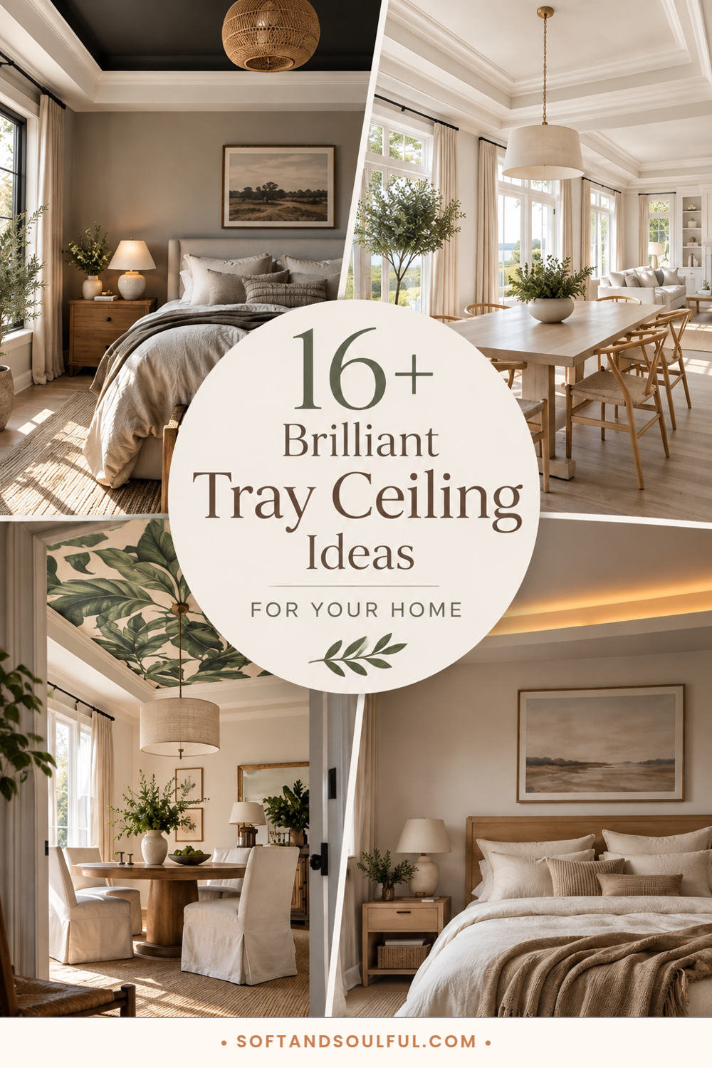 16+ Brilliant Tray Ceiling Ideas for Your Home