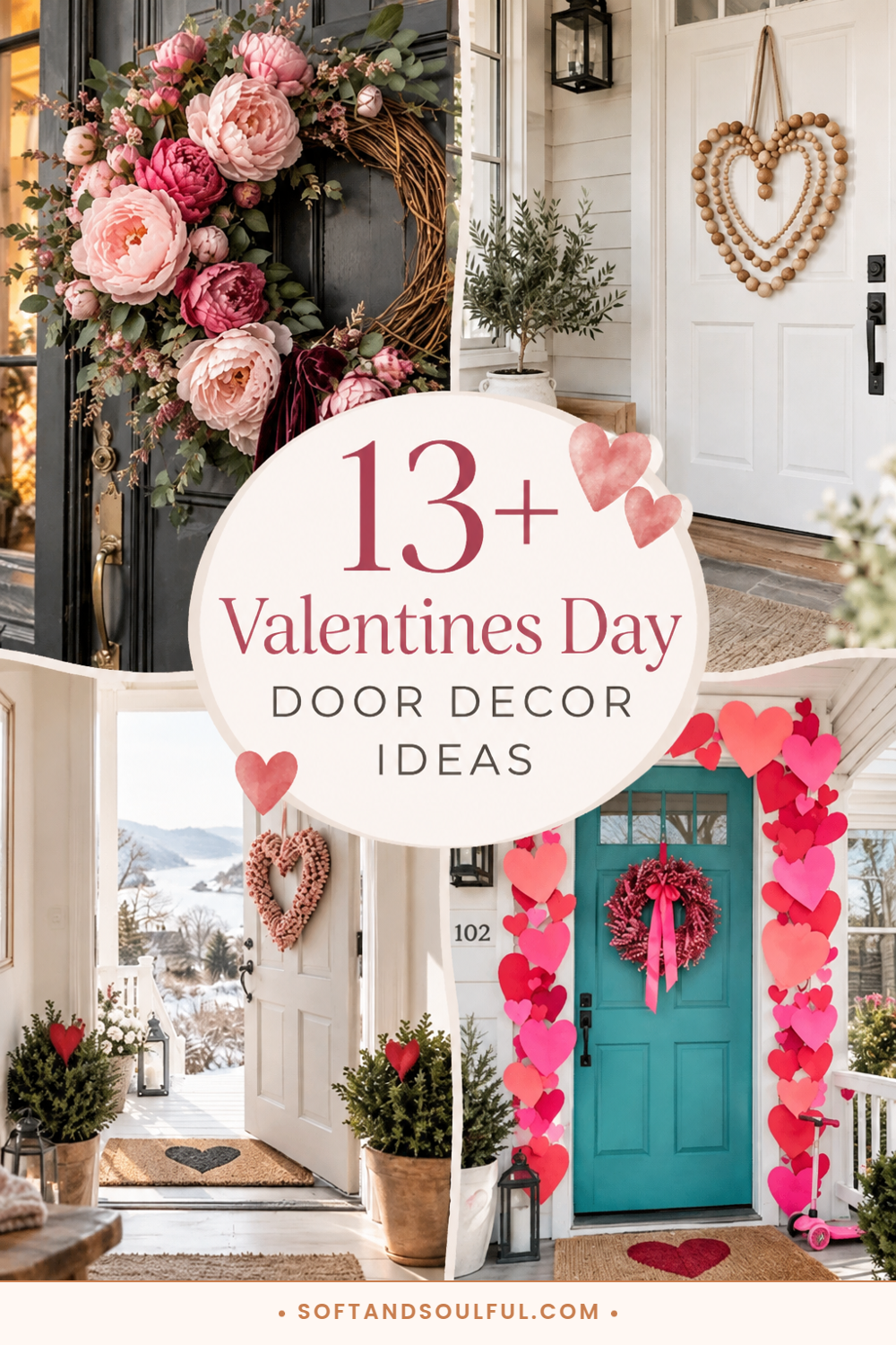 13+ Adorable Valentines Day Door Decor Ideas