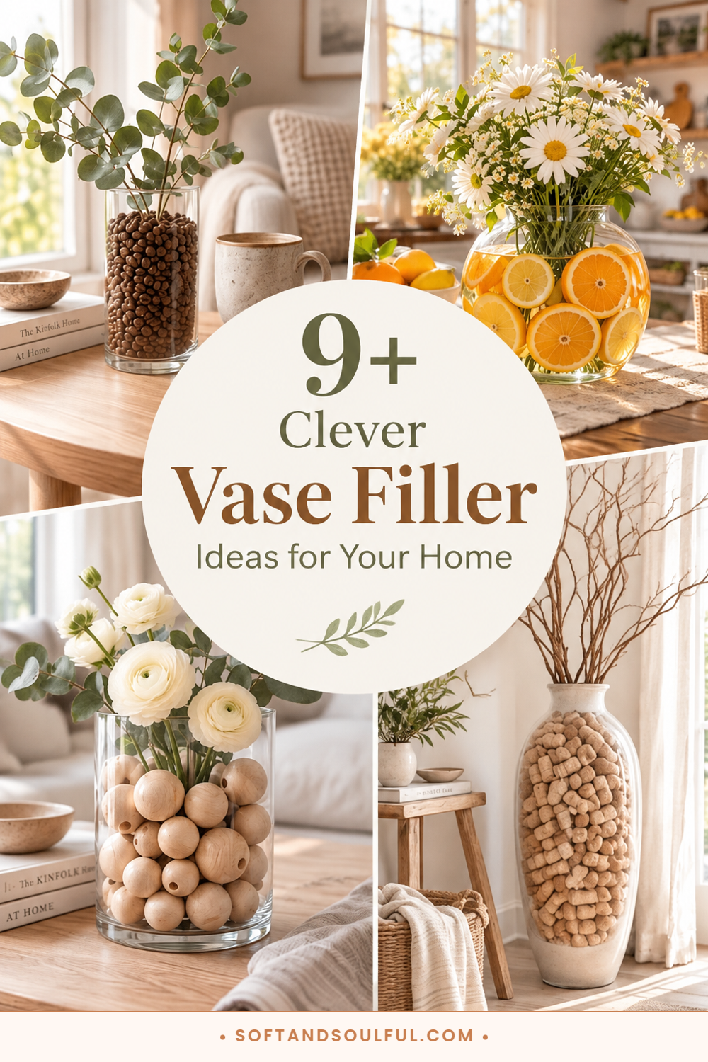 9+ Clever Vase Filler Ideas for Your Home