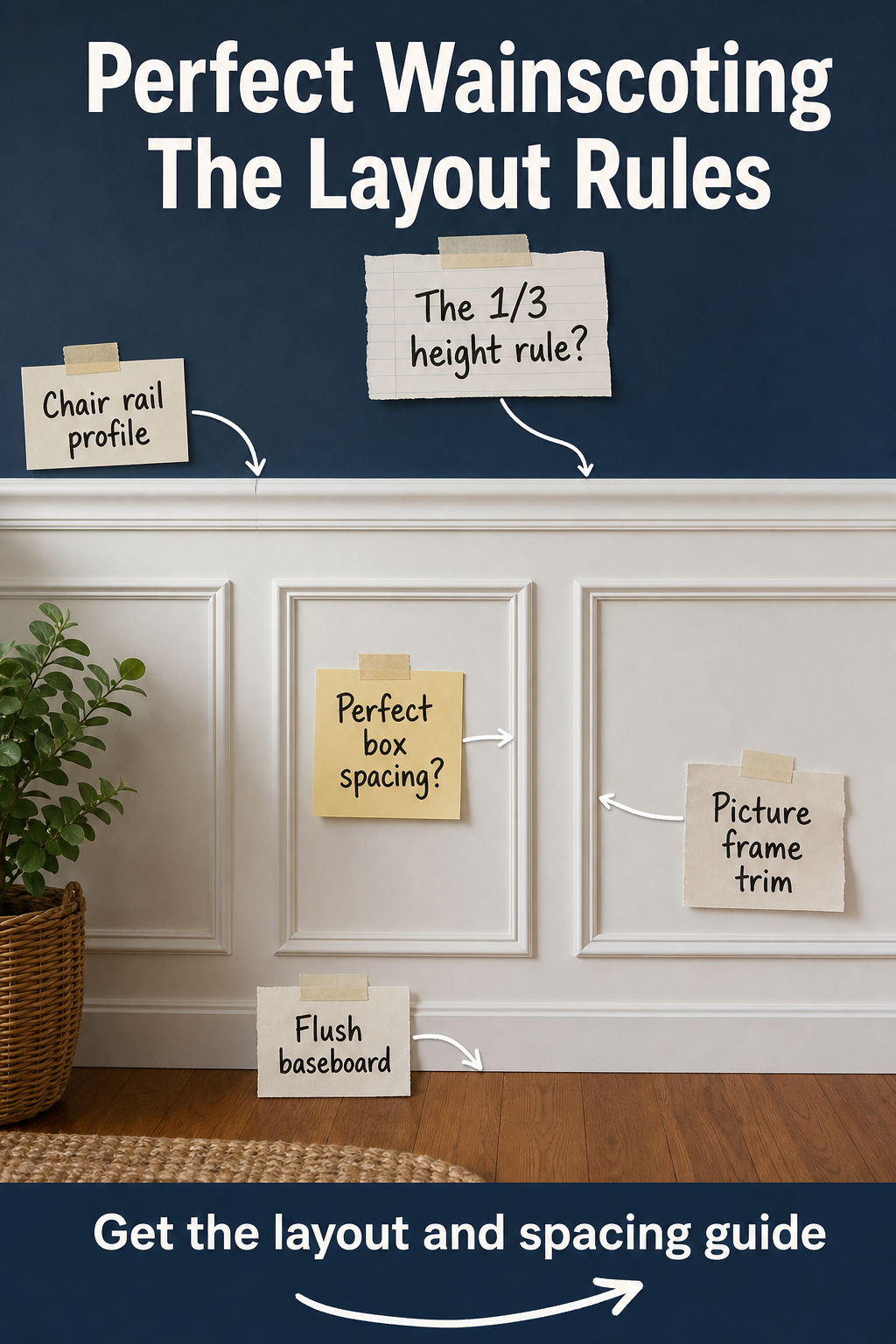 Wainscoting Layout Rules: The Complete Math & Spacing Guide