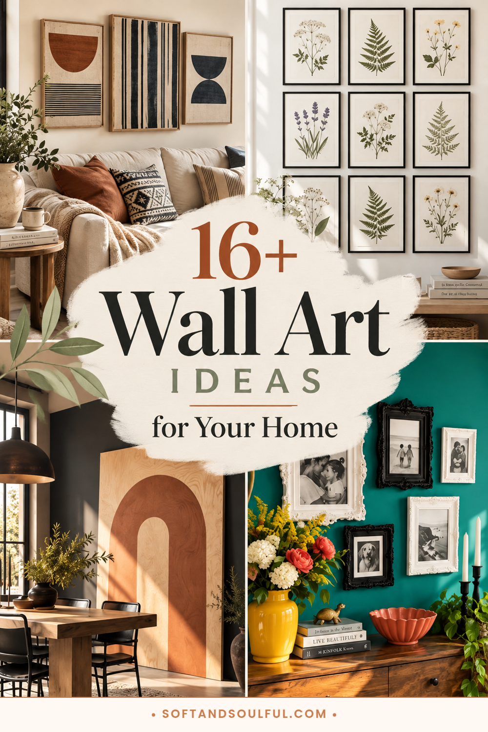 16+ Creative Wall Art Ideas for Your Home