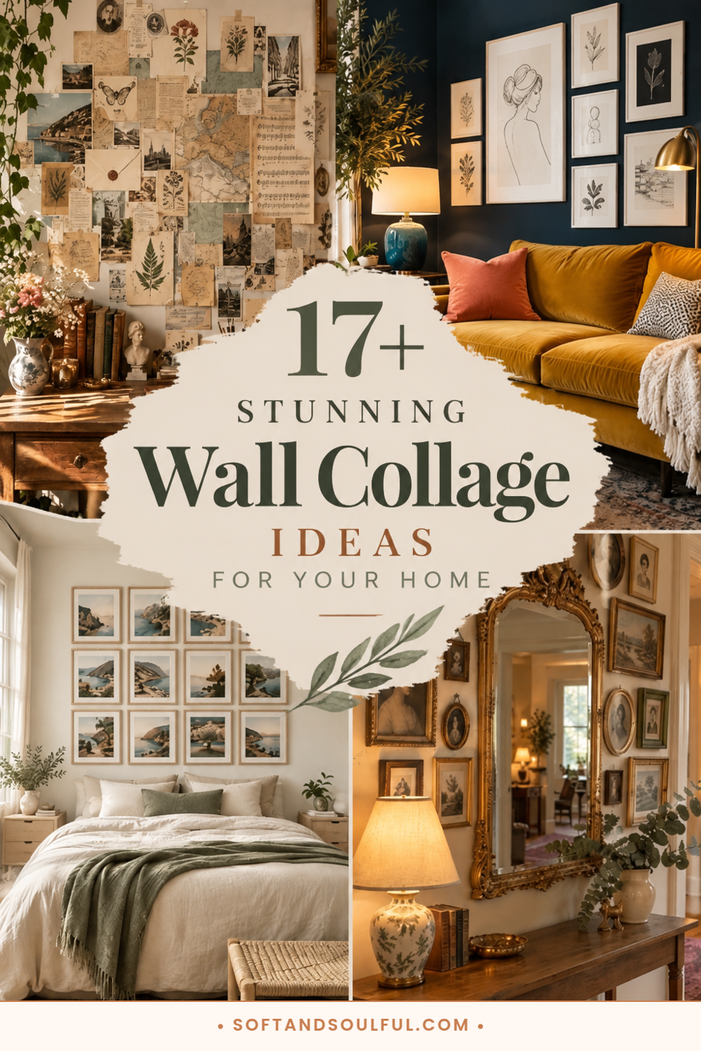 17+ Stunning Wall Collage Ideas for Your Home