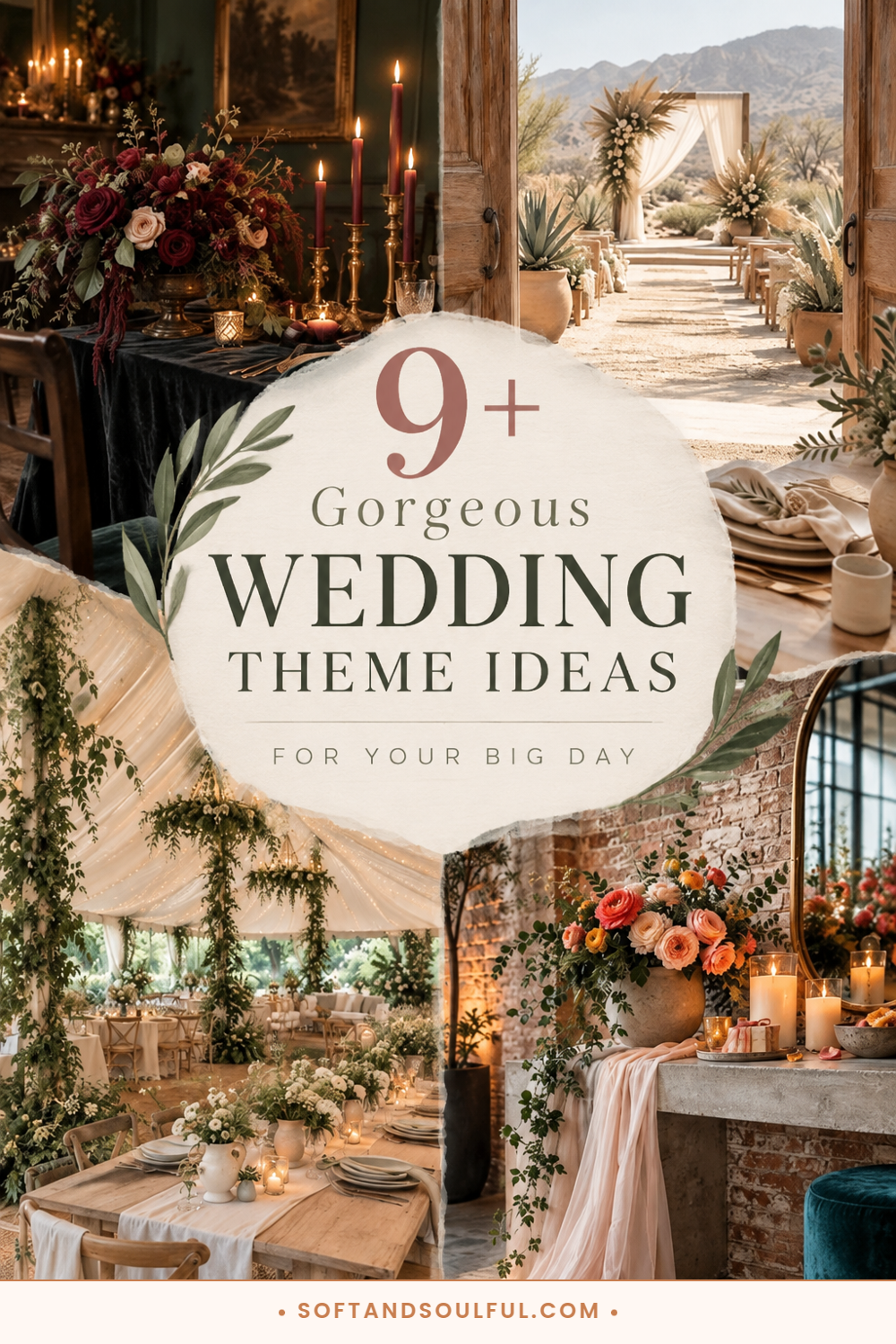 9+ Gorgeous Wedding Theme Ideas for Your Big Day