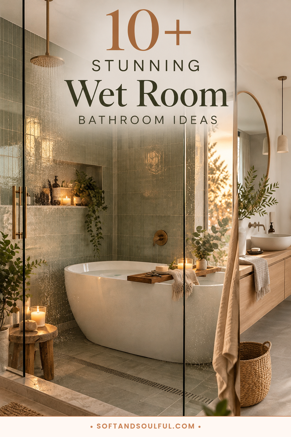 10+ Stunning Wet Room Bathroom Ideas
