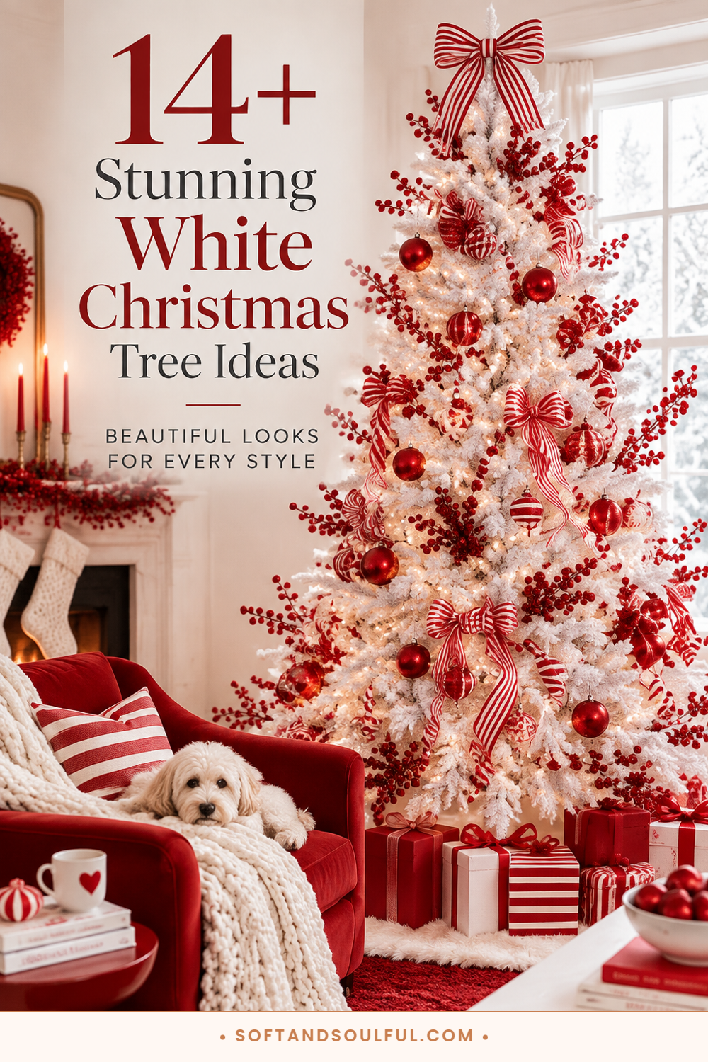 14+ Stunning White Christmas Tree Ideas