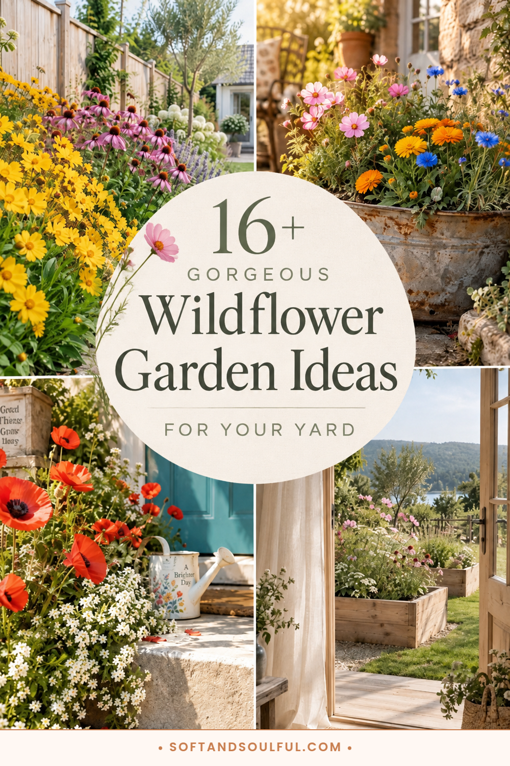 16+ Gorgeous Wildflower Garden Ideas for Your Yard