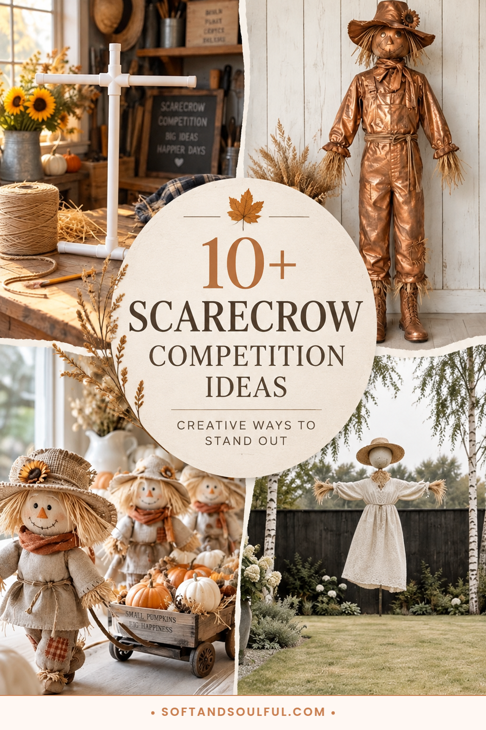10+ Clever Winning Scarecrow Competition Ideas